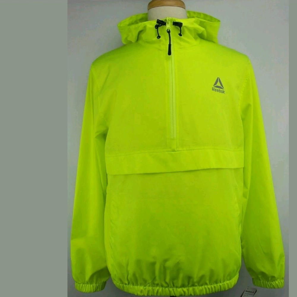 NWT Authentic Reebok Pullover Outerwear Windbreake